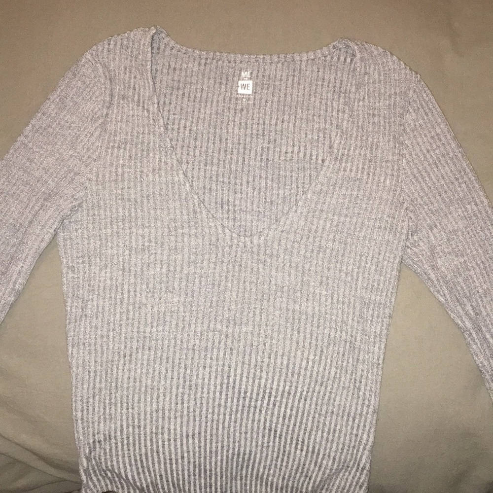 ME to WE Bodysuit grey